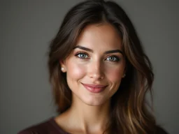 Portrait headshot showing upscaling quality